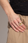 Versace Mother-of-pearl signet ring