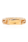Versace Crystal-embellished ring