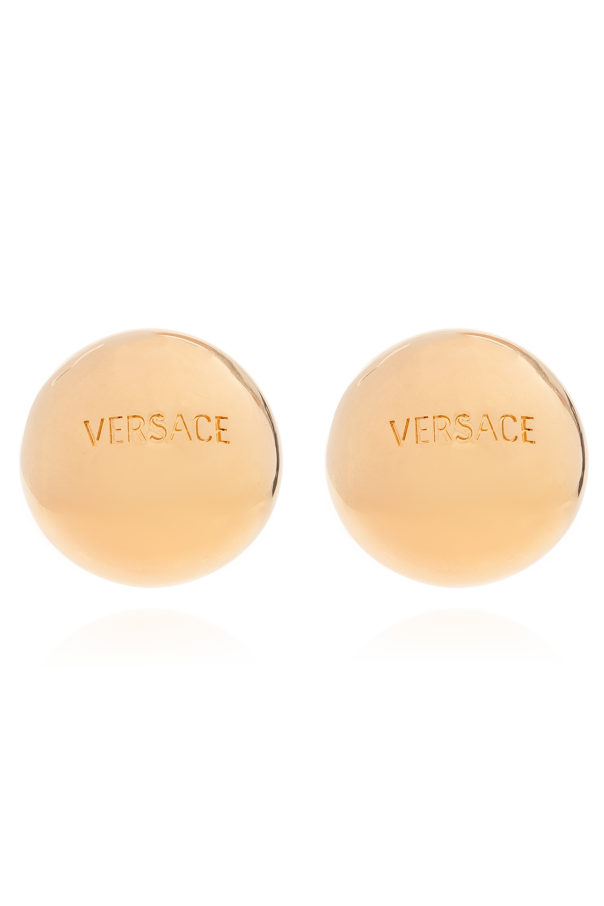 Sphere-shaped earrings od Versace