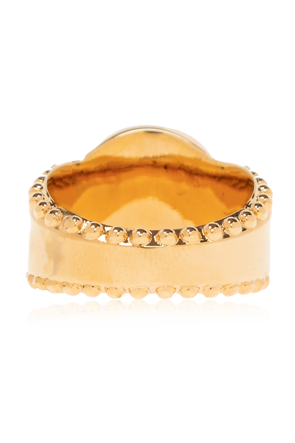 Versace GOLD Medusa head ring