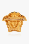 Versace Medusa face brooch