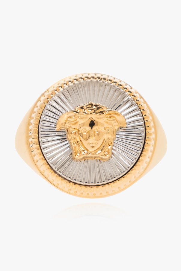 Versace Ring with Medusa face