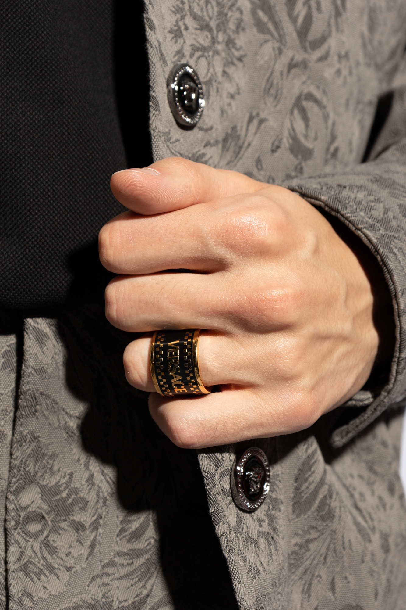 Versace Ring with logo