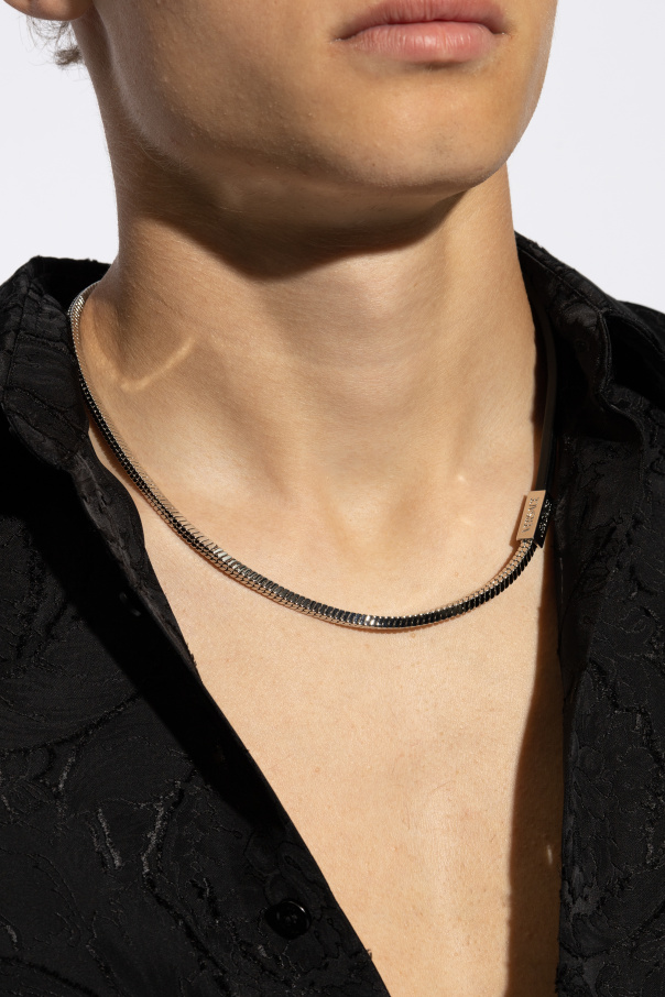 Versace Necklace with logo