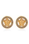Versace GOLD Earrings with logo
