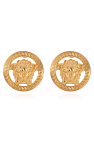 Versace GOLD Earrings with logo