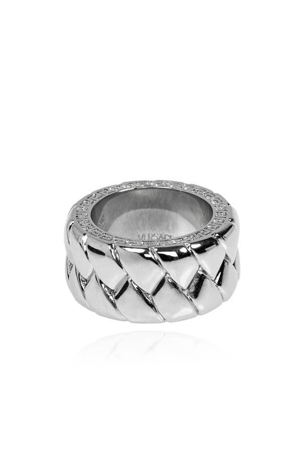 Versace Ring with Greek pattern