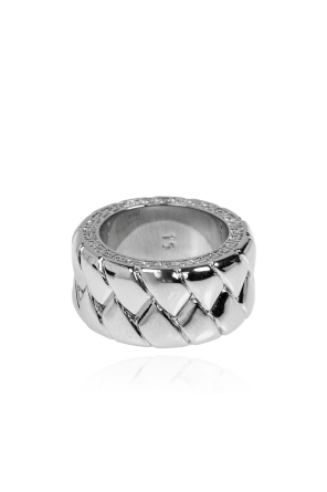 Versace Ring with Greek pattern