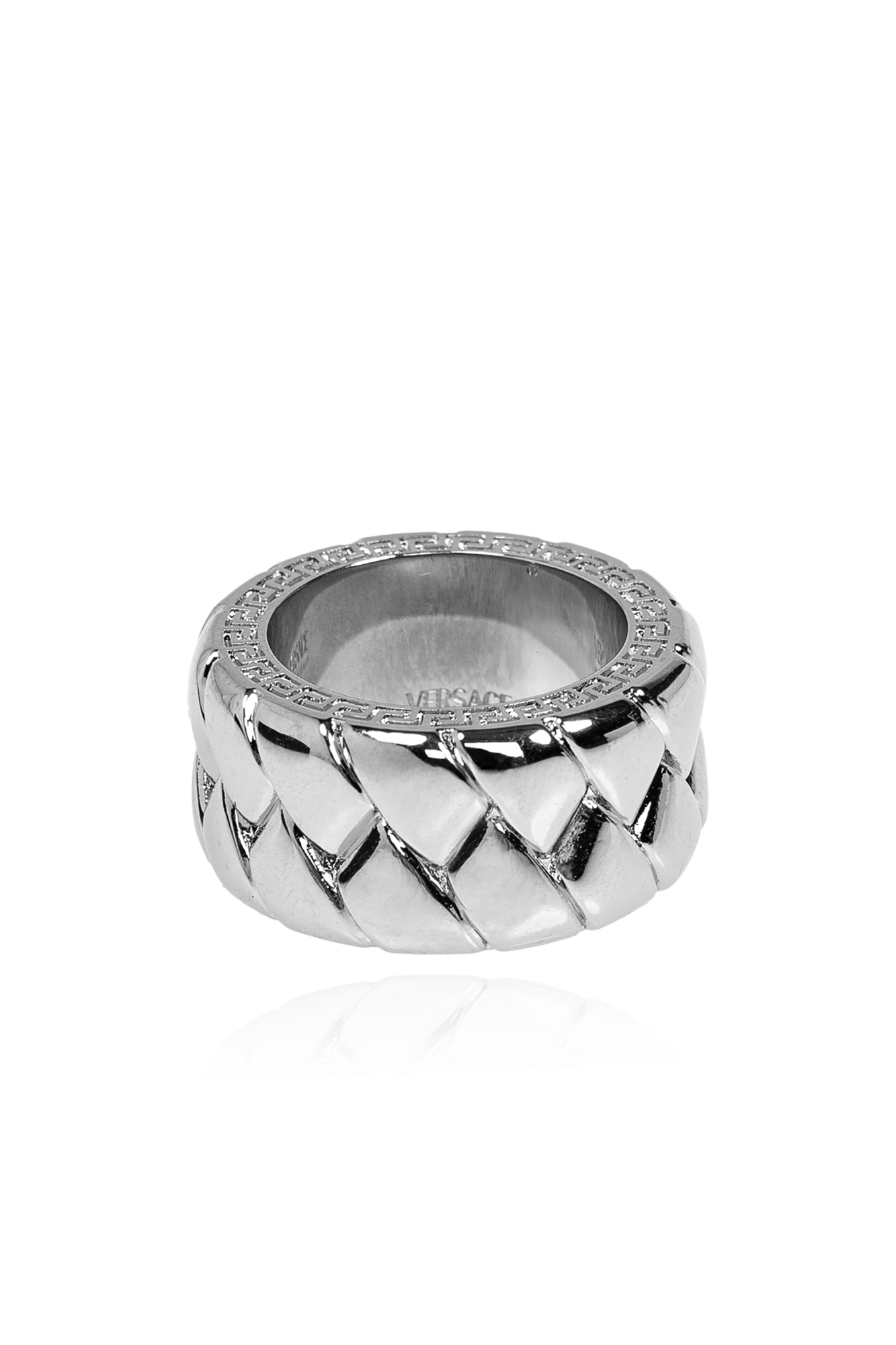 Versace Ring with Greek pattern