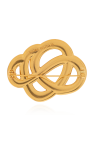 By Malene Birger GOLD Logo brooch