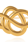 By Malene Birger GOLD Logo brooch