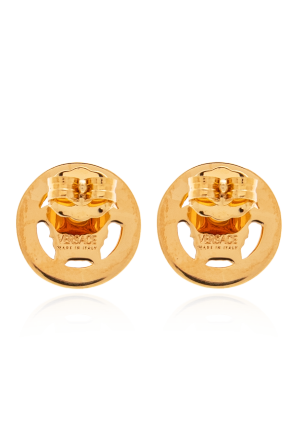 Versace Pendientes con cabeza de Medusa