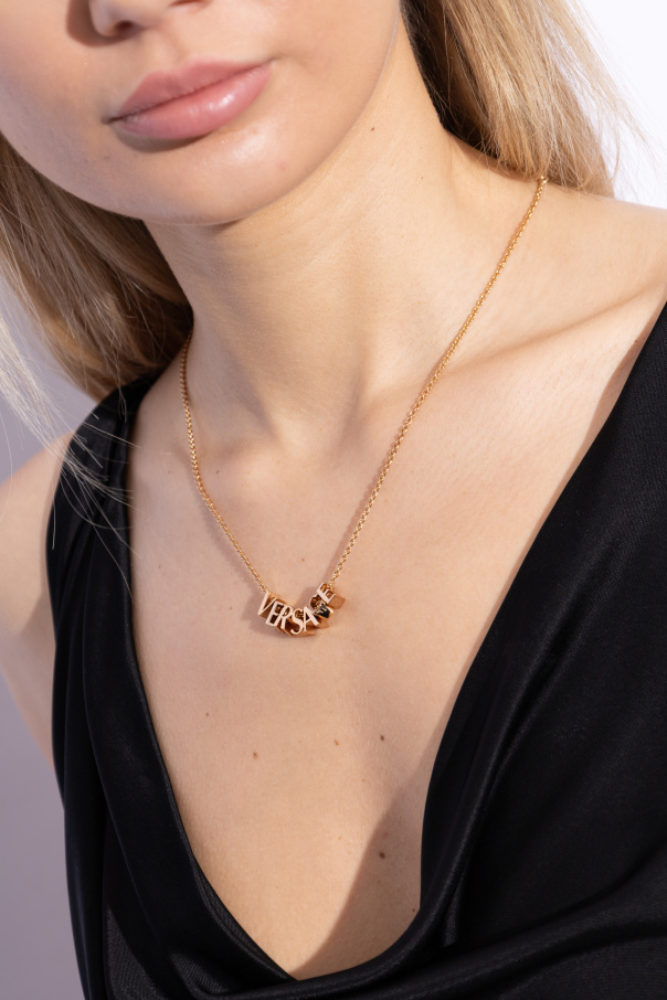 Versace Necklace with logo