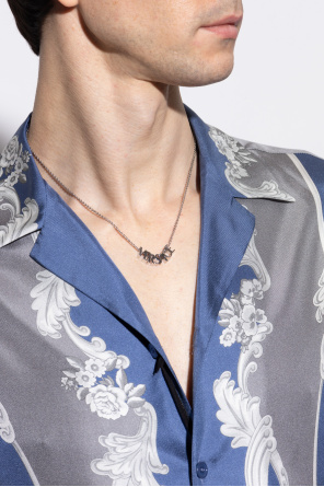 Versace Necklace with logo