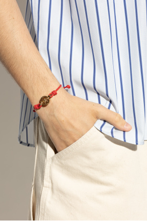 Versace Pulsera de cuero
