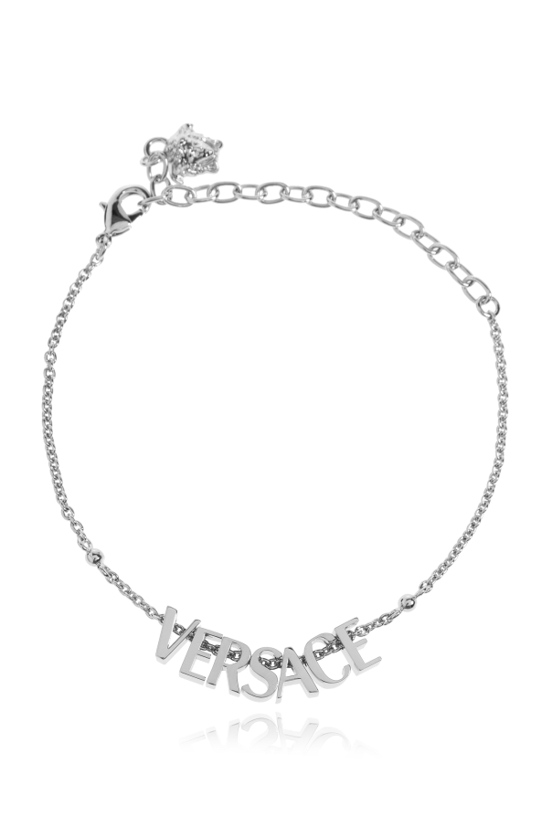 Brass bracelet with logo, zdjęcie 1 Brass bracelet with logo od Versace