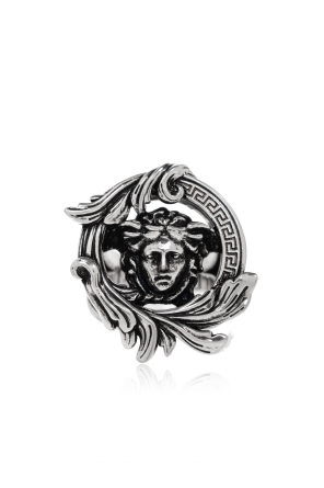 Pierścień z motywem głowy Meduzy
