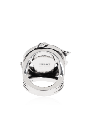 Versace Ring with Medusa head motif