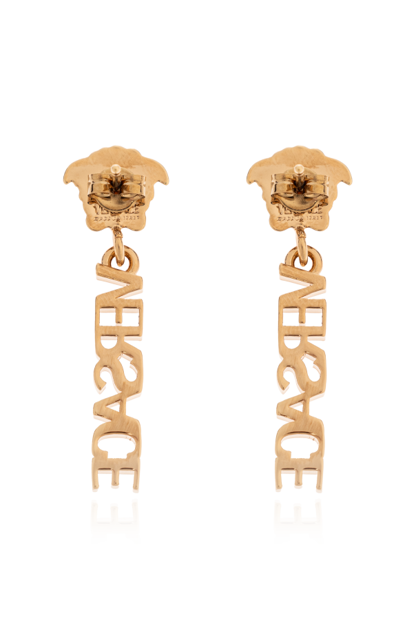 Versace Earrings with logo