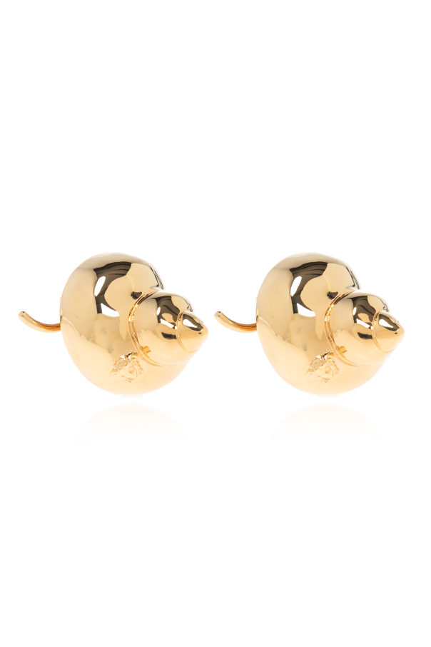 Shell motif clips od Versace