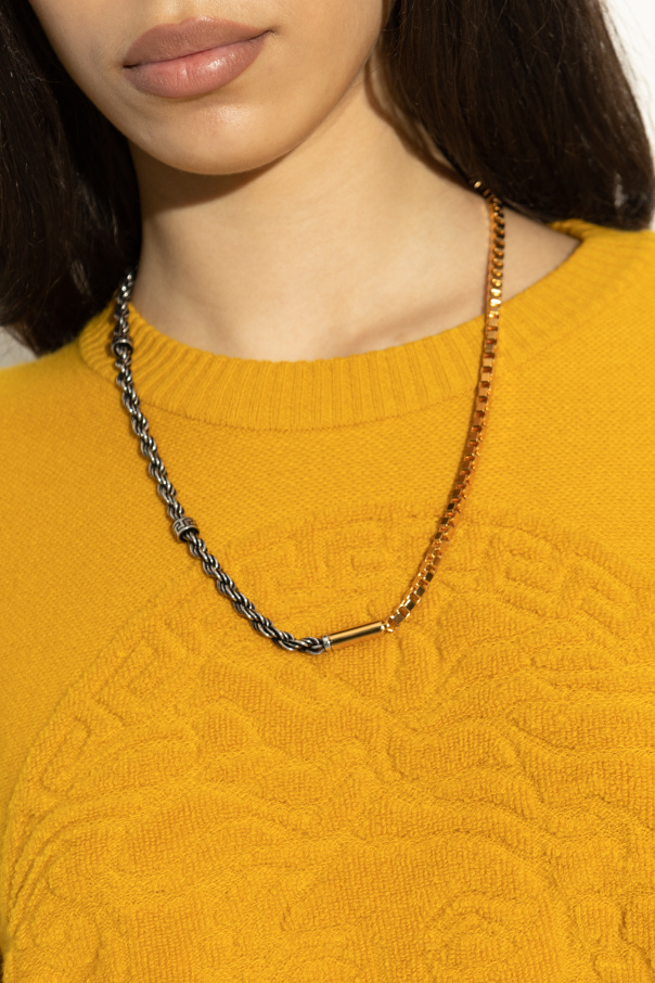Versace Brass necklace