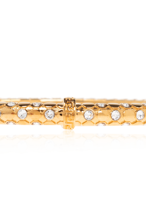 Versace Bransoleta z połyskującymi kryształami