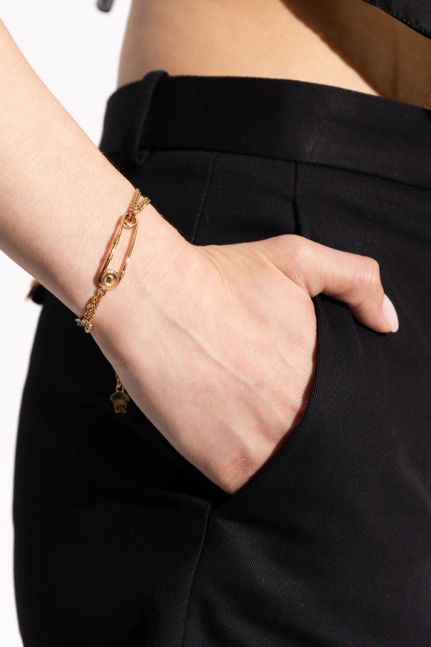 Versace Pulsera con logotipo