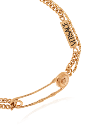 Versace Pulsera con logotipo