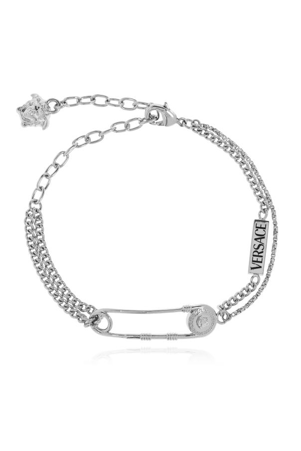 Versace Pulsera con logotipo