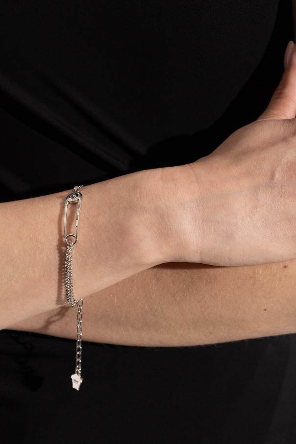 Versace Pulsera con logotipo