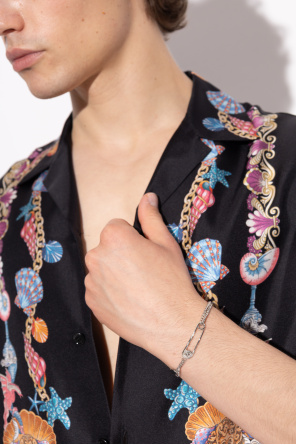 Versace Pulsera con logotipo