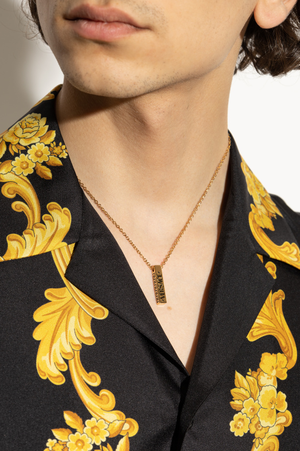 Versace Necklace with a pendant with the logo