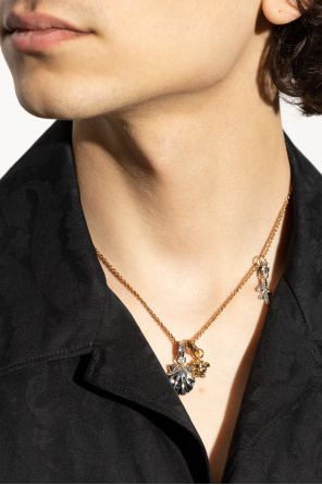 Versace Necklace with charms