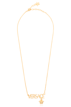 Versace Necklace with pendant in the shape of a logo