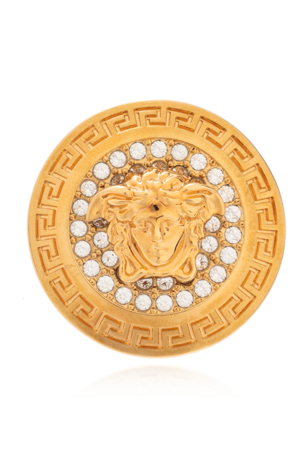 Versace Pendientes con cristales brillantes