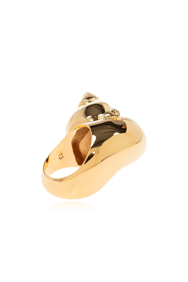 Versace Shell motif ring