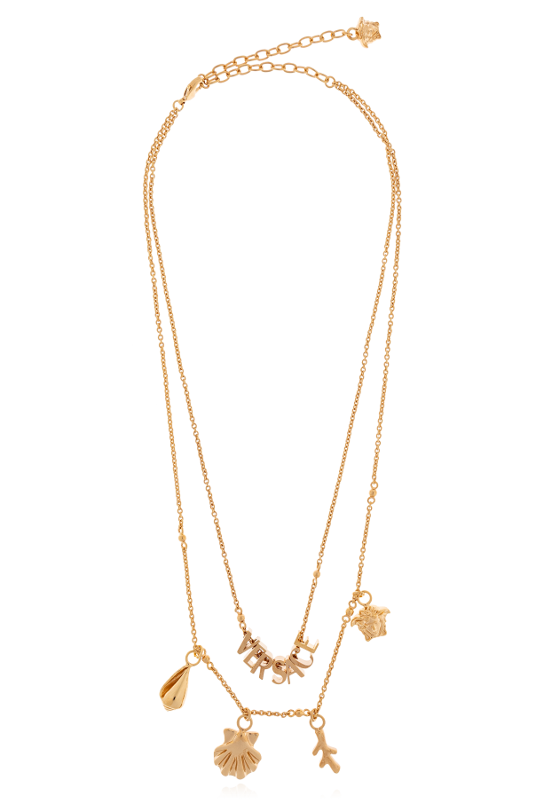 Versace Necklace with charms
