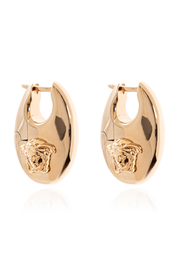 Earrings with logo od Versace