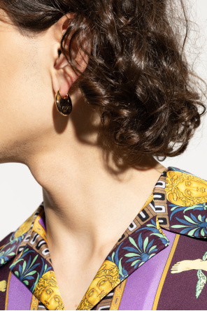 Versace Earrings with logo