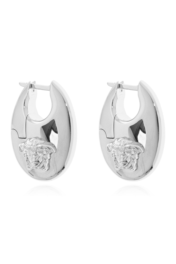 Earrings with logo od Versace