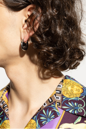 Versace Earrings with logo