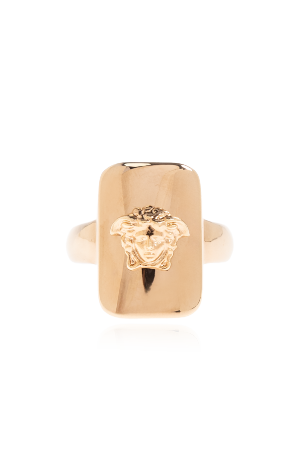 Signet ring with Medusa's head od Versace