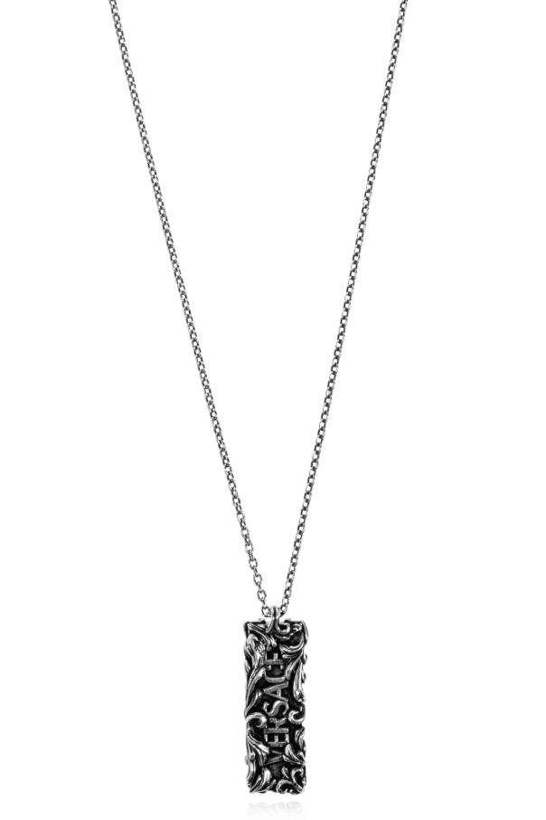 Versace Necklace with a logo pendant
