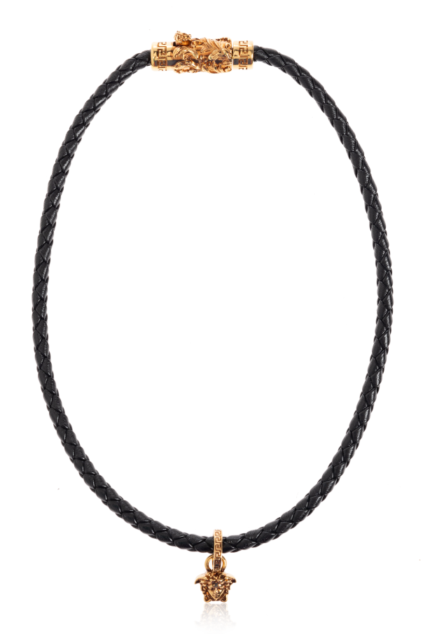 Versace Leather necklace