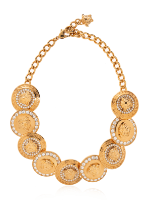 Collar corto con cristales brillantes