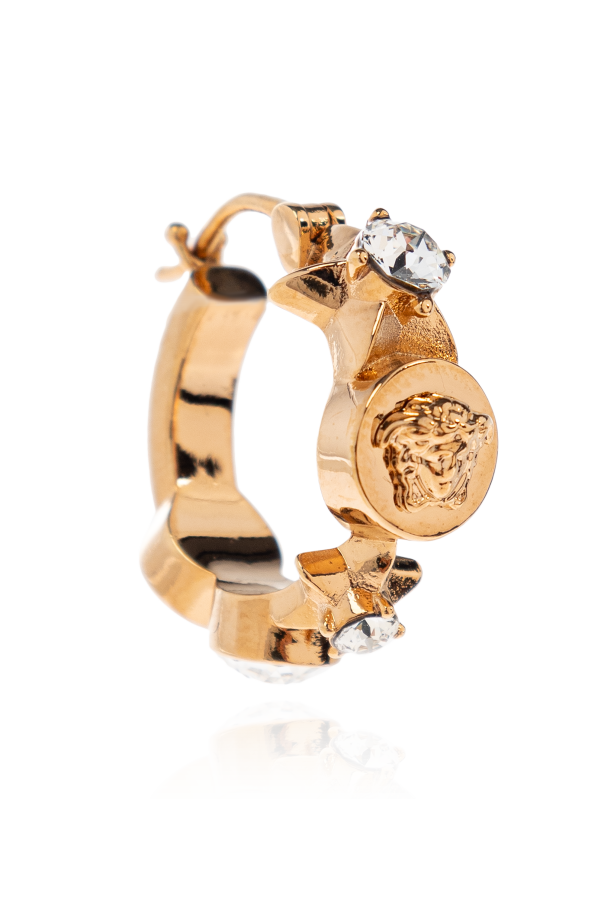 Versace Earrings with shimmering crystals