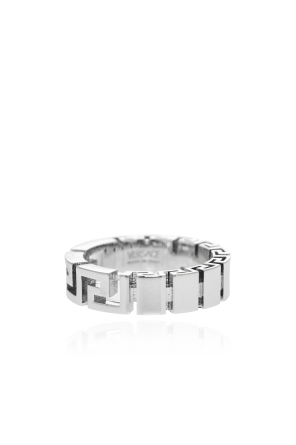 Ring with a characteristic Greek pattern