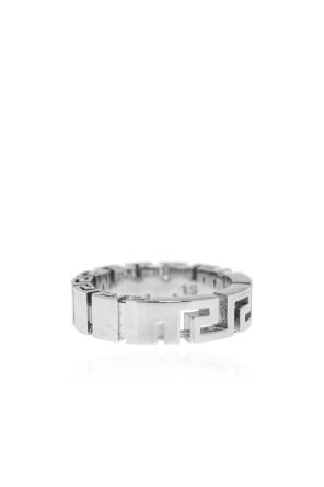 Versace Ring with a characteristic Greek pattern