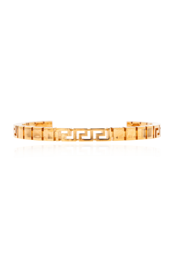 Bracelet with characteristic Greek pattern od Versace