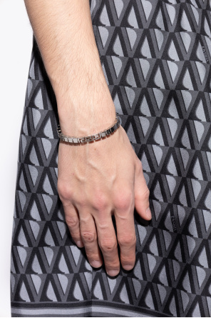 Versace Pulsera con patrón griego característico